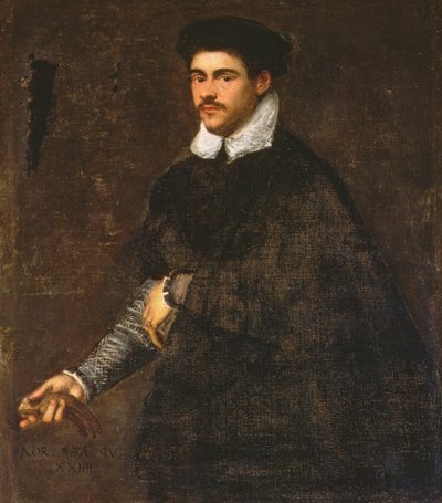 Porträt eines jungen Mannes von Jacopo Robusti Tintoretto